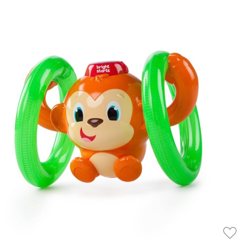 Orange and Green Monkey Toy